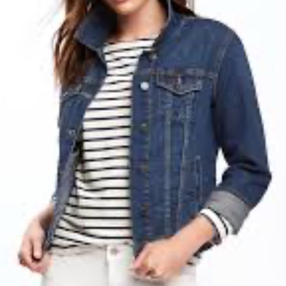 Old Navy Dark‎ Blue Jean Jacket